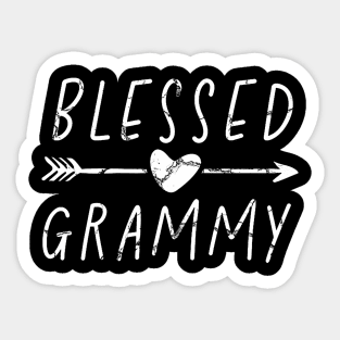 Blessed Grammy Grandma Tee Mother Mother'S Day Grandmother Sticker